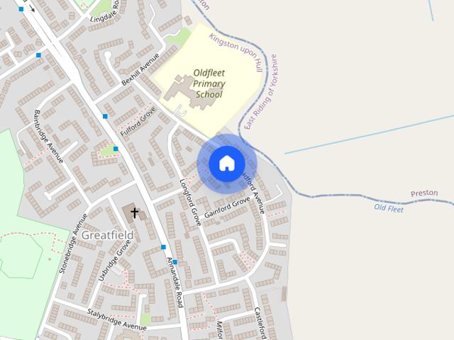 House for rent in Greatfield, Hull