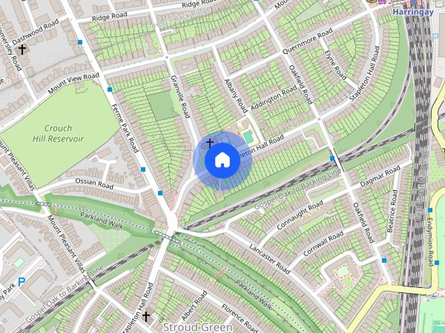 Apartment for rent in Stroud Green, Greater London