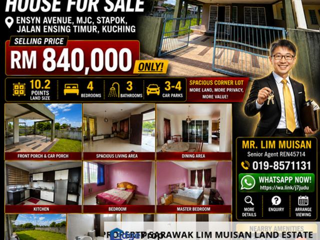 House for sale in Kuching