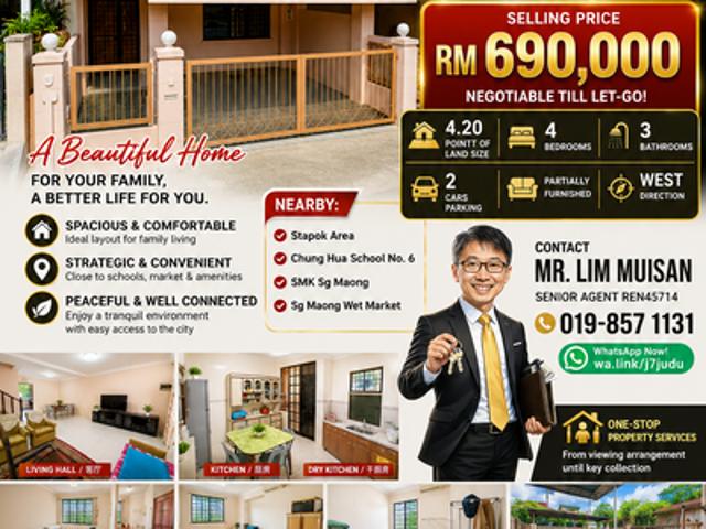 House for sale in Kuching, Sarawak