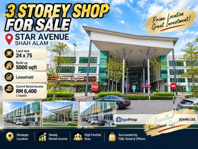 Shop for sale in Petaling, Alam Impian