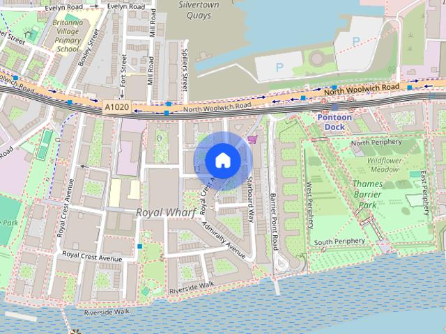 Apartment for rent in Silvertown, Greater London
