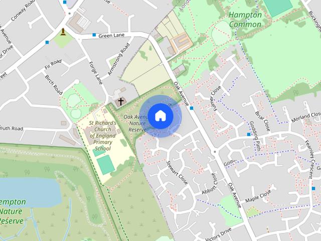 Apartment for rent in Hampton, Greater London