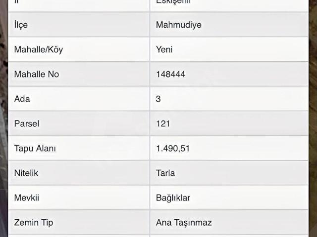 Işıklar Mah., Mahmudiye içerisinde satılık Arsa