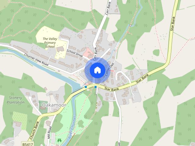 House for rent in Oakamoor, Staffordshire Moorlands