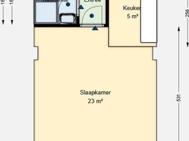 Studio te huur in Rotterdam, Provenierswijk