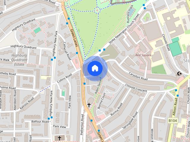 House for rent in Stoke Newington, Greater London