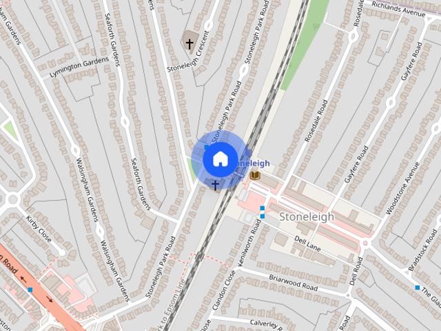 Apartment for rent in Stoneleigh, Ewell