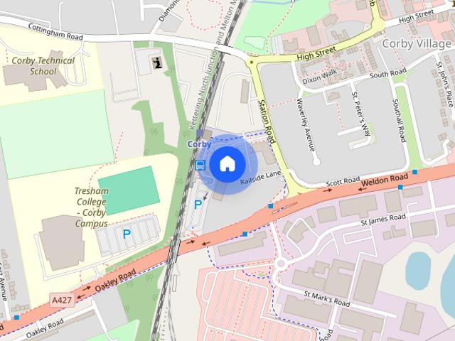 Apartment for rent in Corby Village, Corby