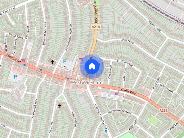 Apartment for rent in West Wickham, Greater London