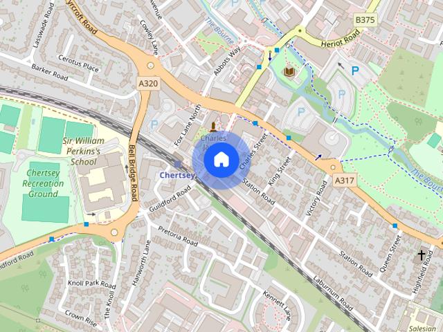 House for rent in Row Town, Surrey