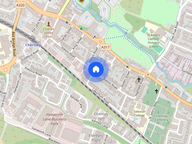 House for rent in Row Town, Surrey