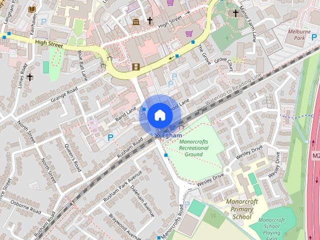 Apartment for rent in Row Town, Surrey