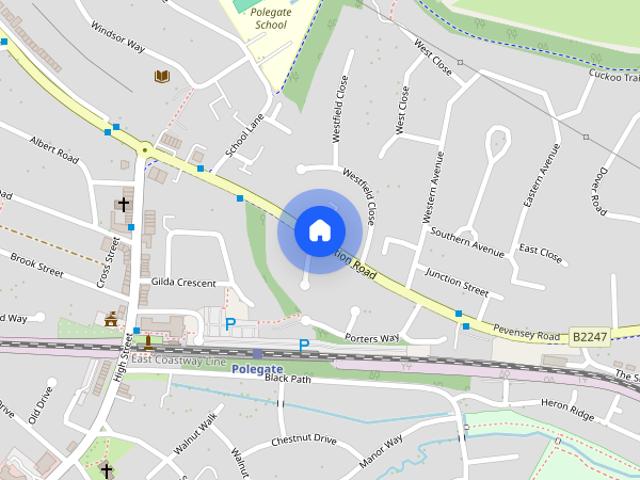 Apartment for rent in Polegate, Cross In Hand