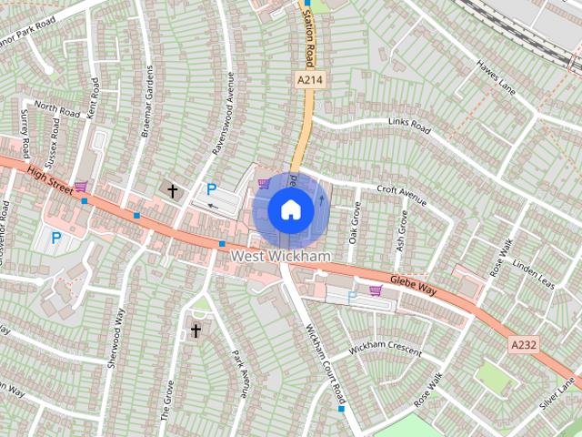 Apartment for rent in West Wickham