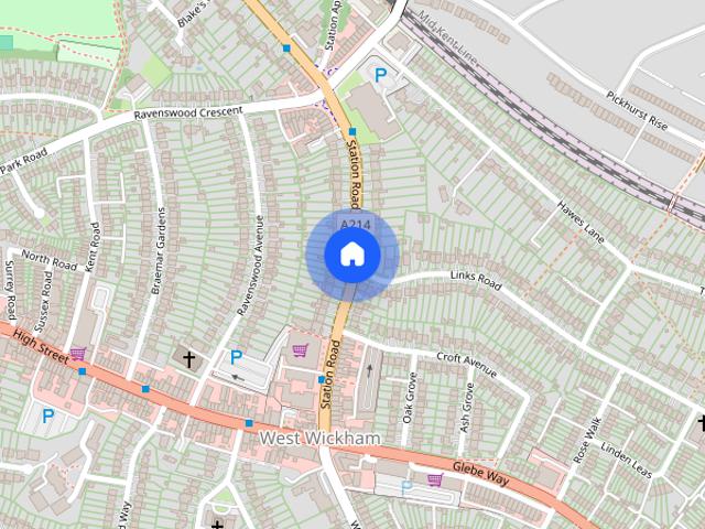 Apartment for rent in West Wickham, Greater London
