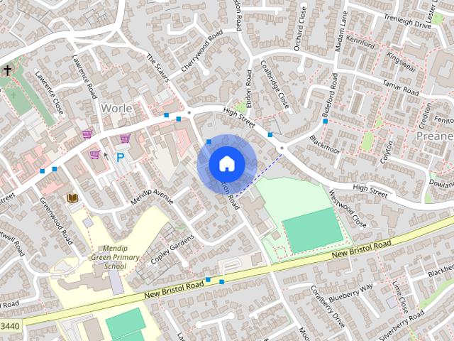House for rent in Worle, Weston-super-Mare