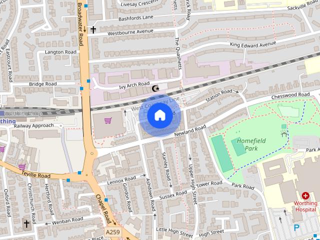 House for rent in Broadwater, Worthing