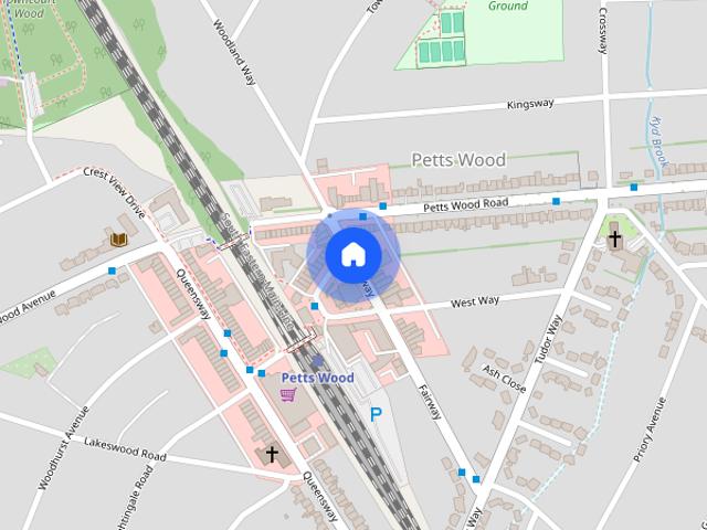 Apartment for rent in Petts Wood, Greater London