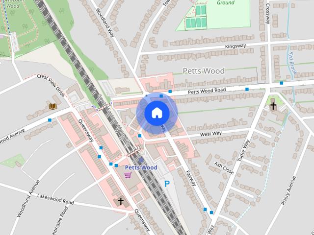 Apartment for rent in Petts Wood, Greater London