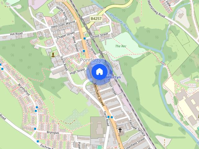 House for rent in Pontlottyn, Wales