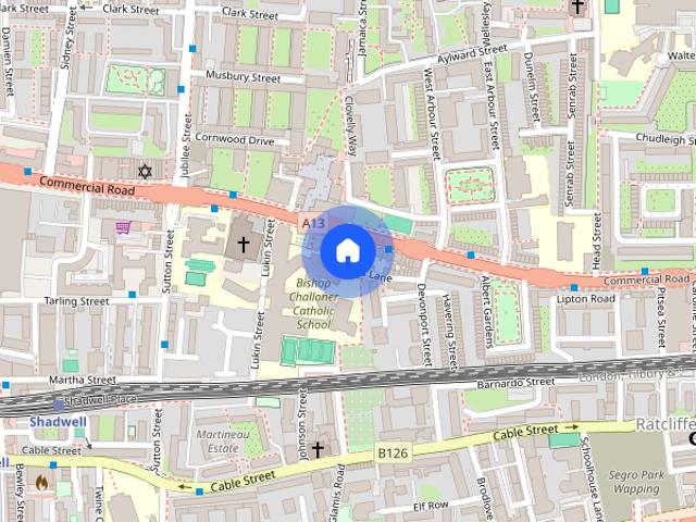 House for rent in Ratcliffe, Greater London