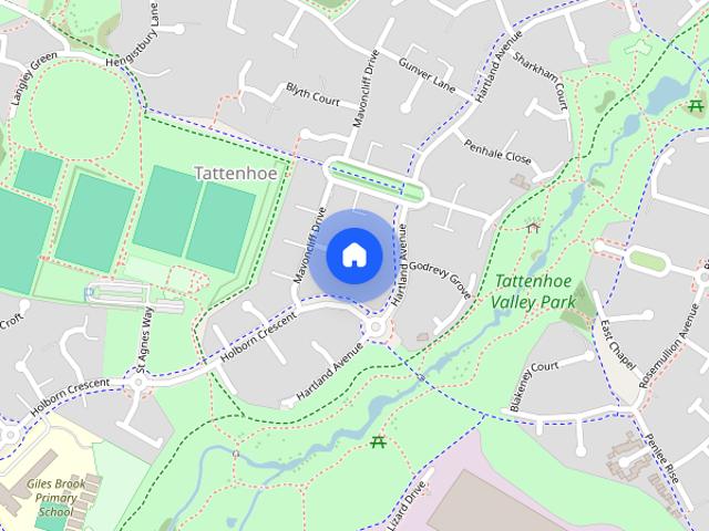 House for rent in Tattenhoe, Milton Keynes