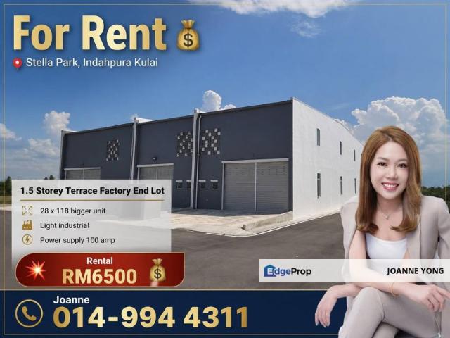 Warehouse for rent in Kulai, Johor