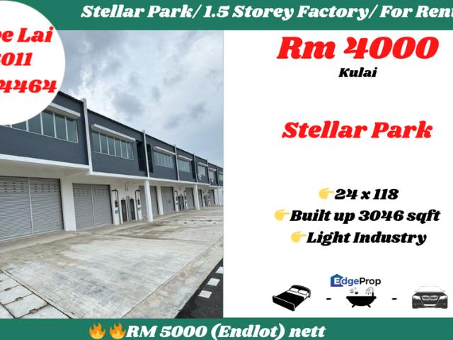 Warehouse for rent in Kulai, Johor