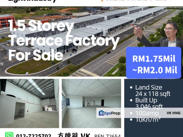 Warehouse for sale in Kulai, Johor