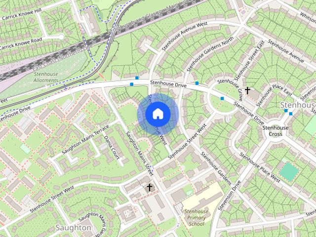 Apartment for rent in Stenhouse, City of Edinburgh