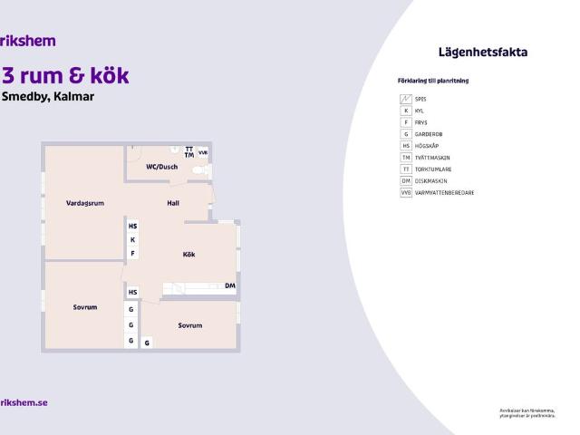 Lägenhet hyra i Kalmar