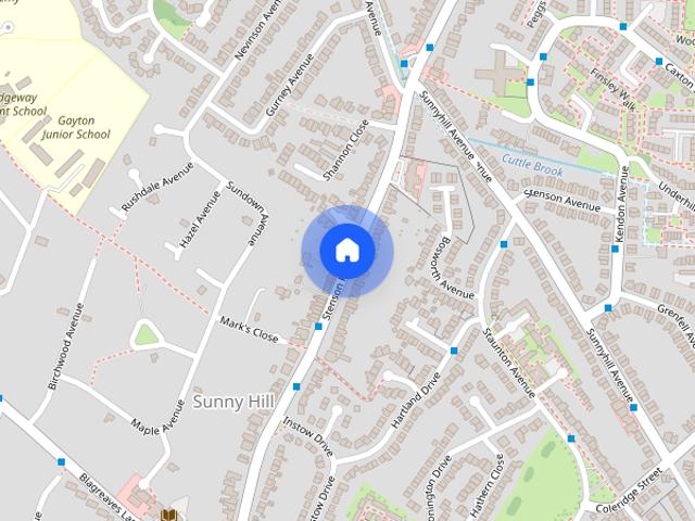 House for rent in Sunny Hill, East Midlands