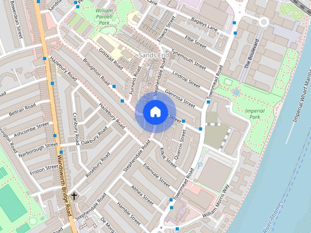 Apartment for rent in Fulham, Cat Hill