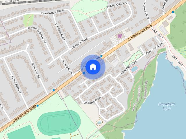 Apartment for rent in Millerston, Stepps