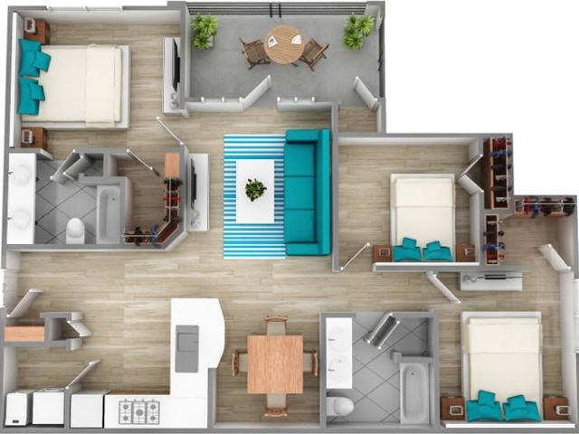 Apartment for rent in Wake, North Carolina