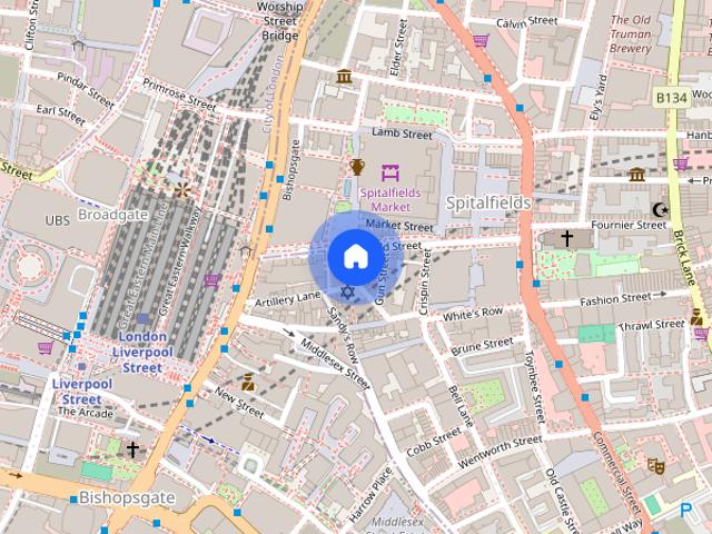 Apartment for rent in Spitalfields, Whitechapel