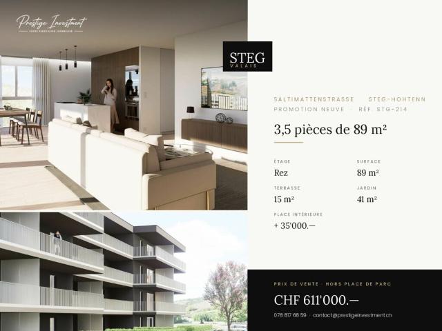 Wohnung kaufen in Steg (VS), Wallis