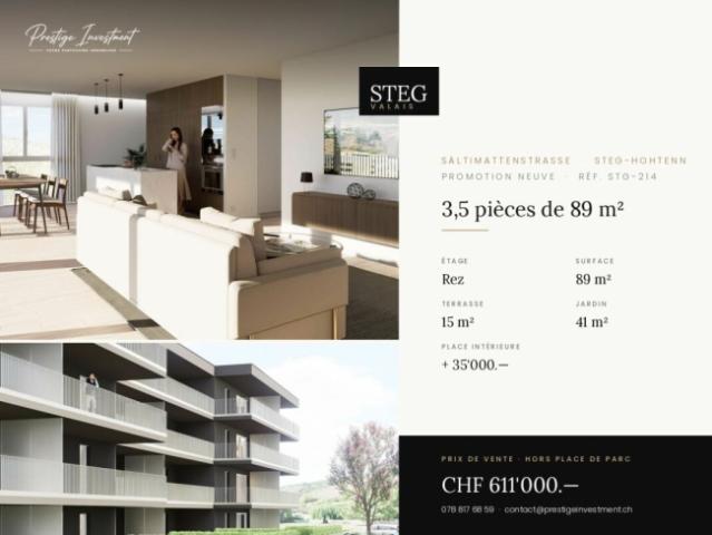Wohnung kaufen in Steg (VS), Wallis