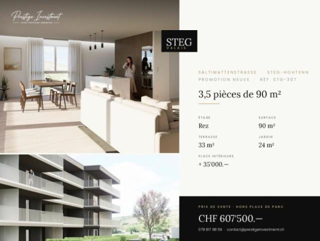 Wohnung kaufen in Steg (VS), Wallis