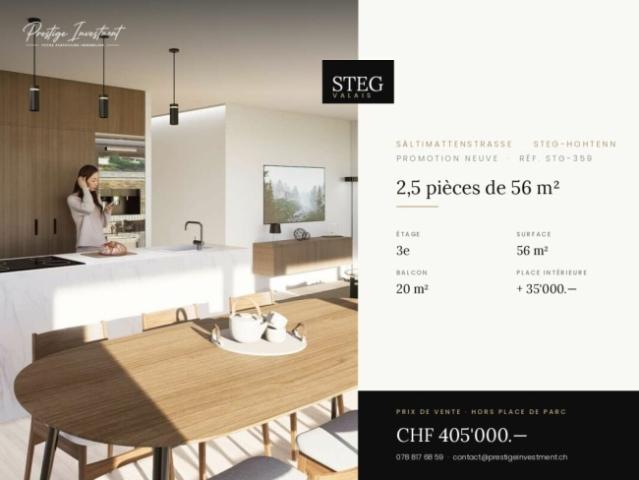 Wohnung kaufen in Steg (VS), Wallis