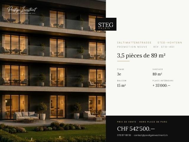 Wohnung kaufen in Steg (VS), Wallis
