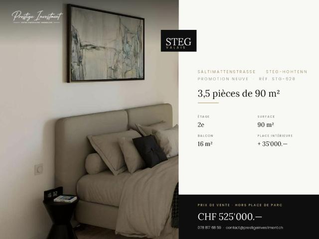 Wohnung kaufen in Steg (VS), Wallis