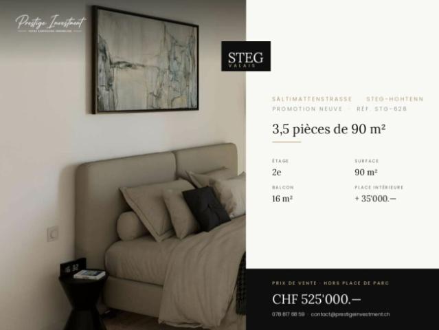 Wohnung kaufen in Steg (VS), Wallis
