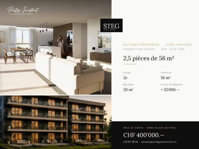 Wohnung kaufen in Steg (VS), Wallis
