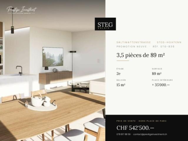 Wohnung kaufen in Steg (VS), Wallis