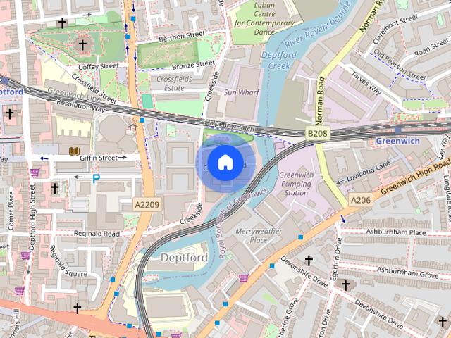 Apartment for rent in London Borough of Lewisham, Deptford