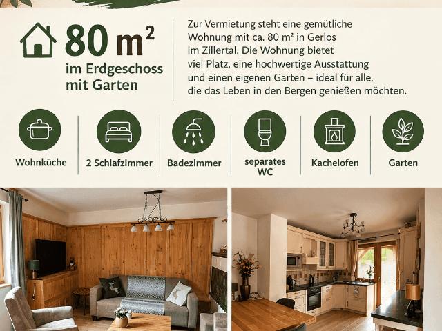 Apartment mieten in Gerlos, Tirol