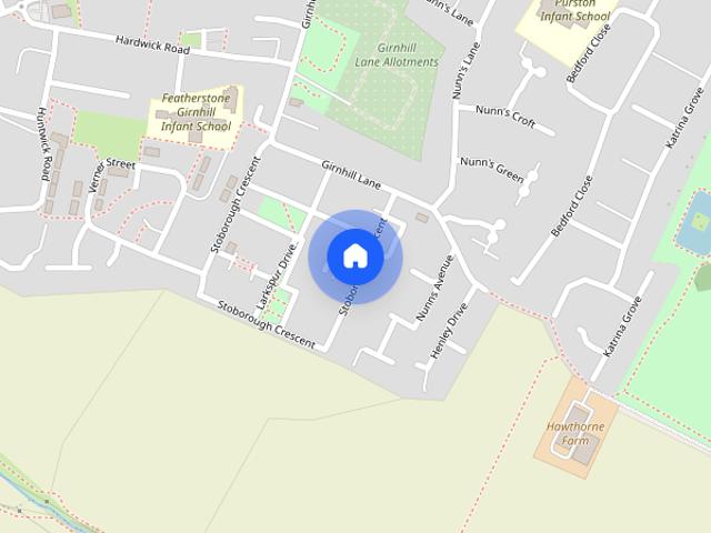 House for rent in Purston Jaglin, West Yorkshire