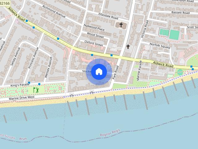 Apartment for rent in Bognor Regis, Arun